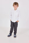 BOBOLI PANTALONE FANTASIA GRIGIO 712202