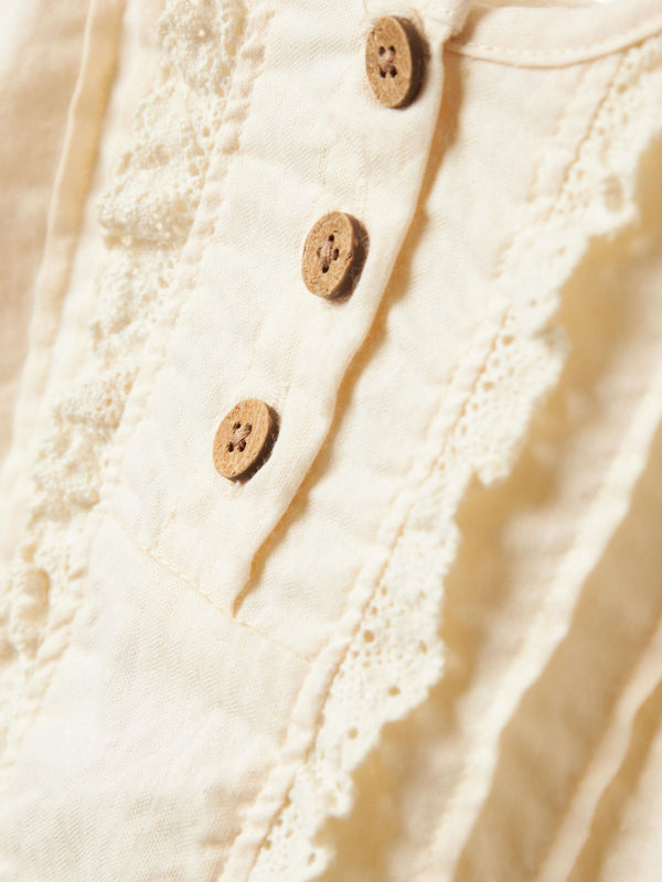 LIL ATELIER CAMICIA CON PIZZO