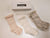 BAMBOOM 3PC in GIFT BOX Calza Bimba con Pizzo ROSA CIPRIA-PANNA-OYSTER