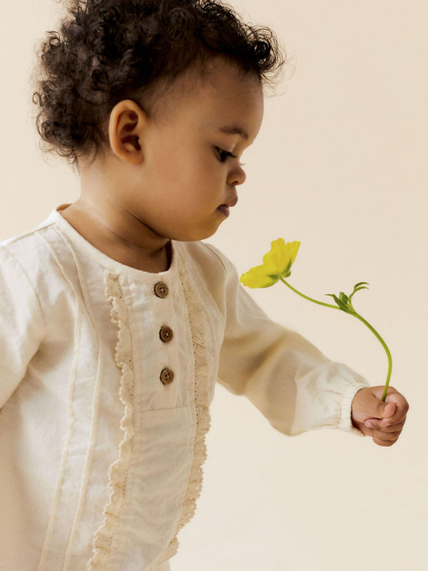 LIL ATELIER CAMICIA CON PIZZO