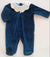 BABYGI TUTINA CINIGLIA NAVY/BLU E COLLO NUVOLA BIANCO