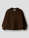 NAME IT MAGLIA CHOCOLATE PLUM