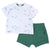 CHICCO COMPLETO MAGLIETTA E PANTALONI CORTI PESCIOLINI
