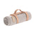 CAMBRASS COPERTA BAMBU GRIGIA CON POIS ROSA E BIANCHI
