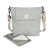 WALKING MUM I LOVE VICHY BORSA FASCIATOIO VERDE