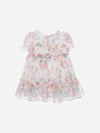 PATACHOU ABITO MULTICOLORE IN CHIFFON CON STAMPA FLOREALE