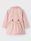NAME IT TRENCH PALE MAUVE