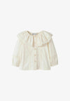 NAME IT CAMICIA CON COLLO E RICAMO ANTIQUE WHITE