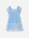PATACHOU ABITO IN TULLE AZZURRO