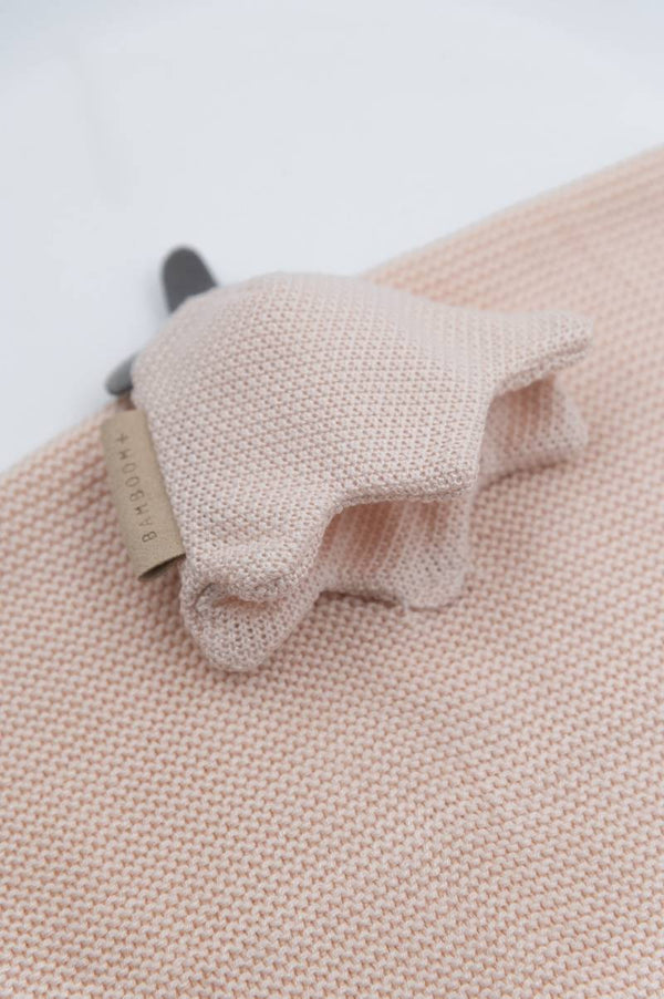 BAMBOOM Doudou, fatto a Maglia - Tulip - ROSA 04