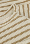 LIL ATELIER BODY A RIGHE PANNA E BEIGE