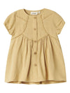 LIL ATELIER VESTITO GIALLO SABBIA