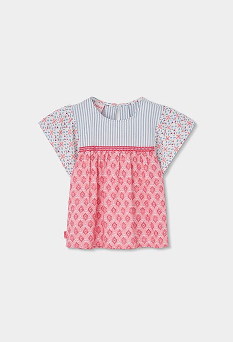 BOBOLI Blusa bambina popeline stampato