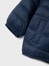 NAME IT GIUBBINO 100GR BLU CON CAPPUCCIO E ORECCHIE
