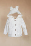 BAMBOOM CARDIGAN CON ORECCHIE OFF WHITE