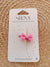 SIENA CLIP CON FIOCCO GROS GRAIN ROSA BUBBLE