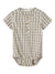 LIL ATELIER PAGLIACCETTO CAMICIA VICHY GRIGIO