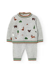 BOBOLI SET TRICOT BOSCO