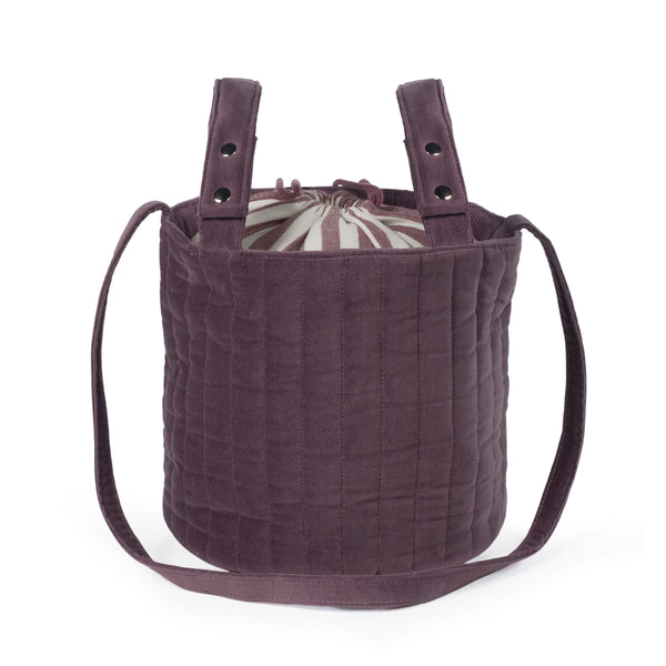 PASITO A PASITO BUCKET BAG CHERRY VELVET