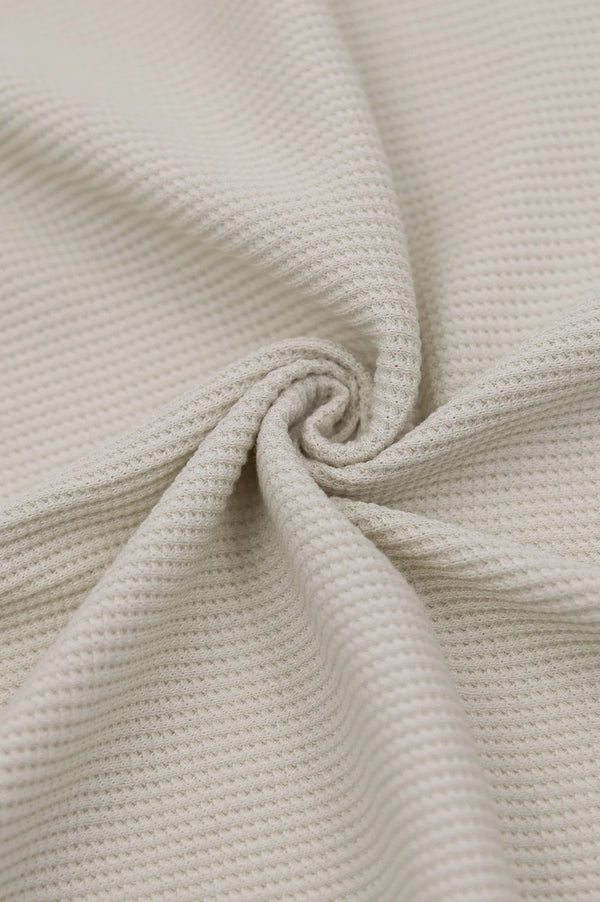 BAMBOOM Coperta clinica neonato 75x100 - ALMOND CREAM 1155