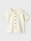 LIL ATELIER CAMICIA MEZZA MANICA ECRù