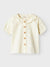 LIL ATELIER CAMICIA MEZZA MANICA ECRù