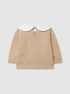 LARANJINHA MAGLIA MISTO LANA E CASHMERE BEIGE I6697140