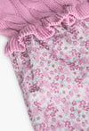 BOBOLI VESTITO BIMBA ROSA A FIORI