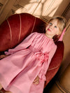 PATACHOU ABITO IN CHIFFON ROSA PALLIDO PAP/VET4133541