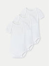 NAME IT CONFEZIONE BODY 3PZ BRIGHT WHITE