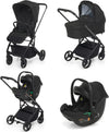 SET CAMERETTA NANAN DADINI + FOPPAPEDRETTI TRIO MODULARE TIC TOC EBONY
