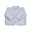 PASITO A PASITO SET MAGLIA IN TRICOT + CULOTTE + BODY BAMBULA AZZURRO 0-1 MESE
