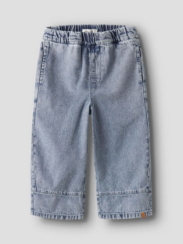 LIL ATELIER JEANS WIDE BLUE DENIM