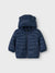 NAME IT GIUBBINO 100GR BLU CON CAPPUCCIO E ORECCHIE