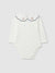 LARANJINHA BODY CON COLLETTO RICAMATO blu marino I6684M35