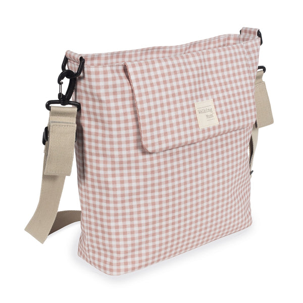 WALKING MUM Borsa Fasciatoio I Love Vichy Rosa (IV)