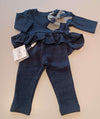 MAGIL SET LEGGINGS+ MAGLIA BLU
