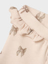 LIL ATELIER LEGGINGS SILVER PEONY/BOW