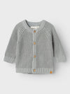 LIL ATELIER CARDIGAN limestone