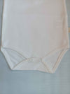 BABYGI BODY MANICA VOLANT SANGALLO BIANCO