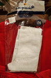 TUTTO PICCOLO ABITO ROSSO CON TULLE E STELLINE + CALZAMAGLIA ARGENTO
