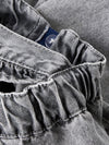 NAME IT SALOPETTE JEANS LIGHT GREY DENIM