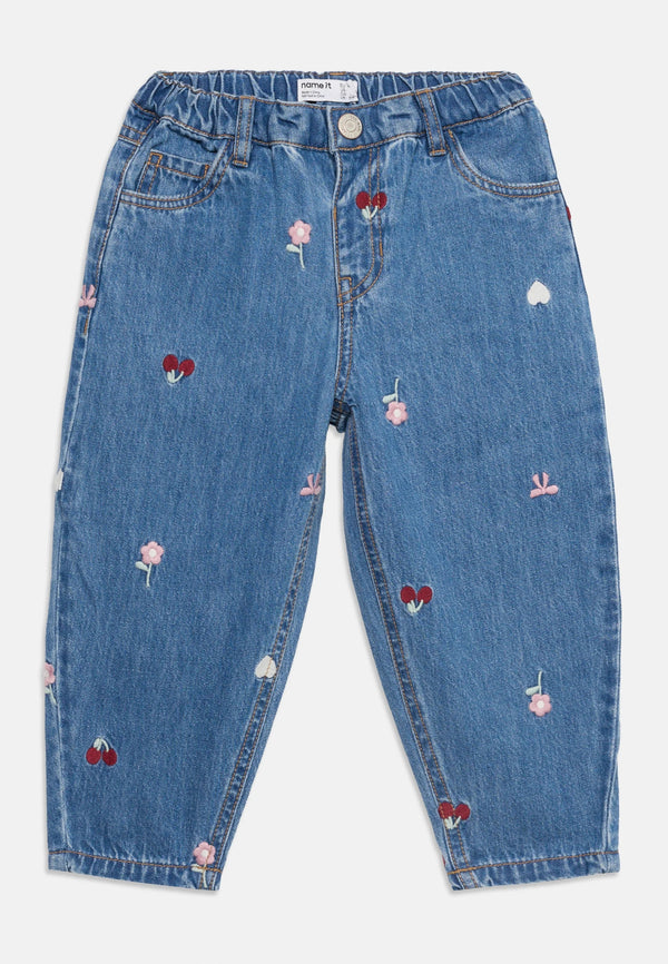 NAME IT JEANS BARREL RICAMATO