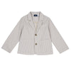CHICCO GIACCA GESSATA BEIGE E BIANCA