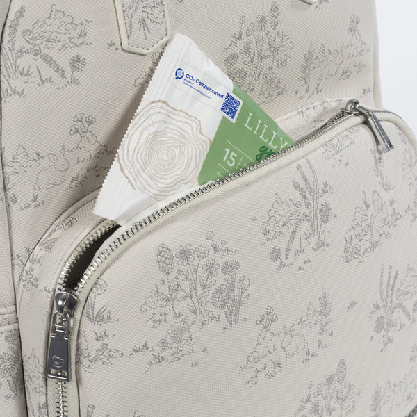 PASITO A PASITO ZAINO TOILE DE JOUY CREAM