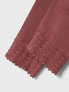 LIL ATELIER PANTALONE KNIT ANCLE WITHERED ROSE