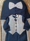 NANAN TUTINA APERTURA AVANTI BLU E GILET
