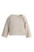 BAMBOOM MAGLIA CON APERTURA INCROCIATA SAND