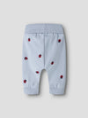 NAME IT TUTA AZZURRA CON COCCINELLE RICAMATE
