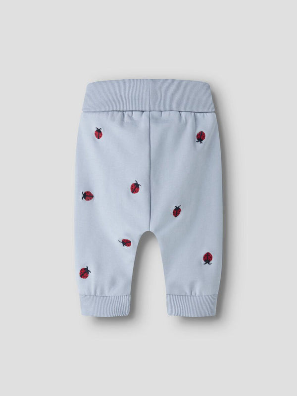 NAME IT TUTA AZZURRA CON COCCINELLE RICAMATE